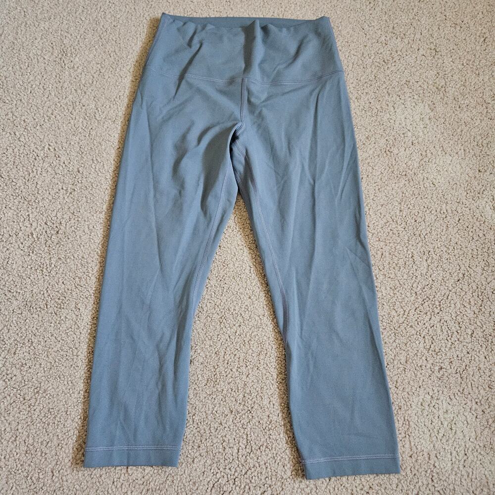 Lululemon Align Crop *21" Water Drop 8